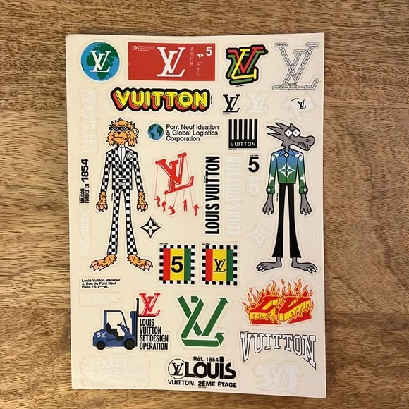 Louis Vuitton | Other | Louis Vuitton Stickers | Poshmark
